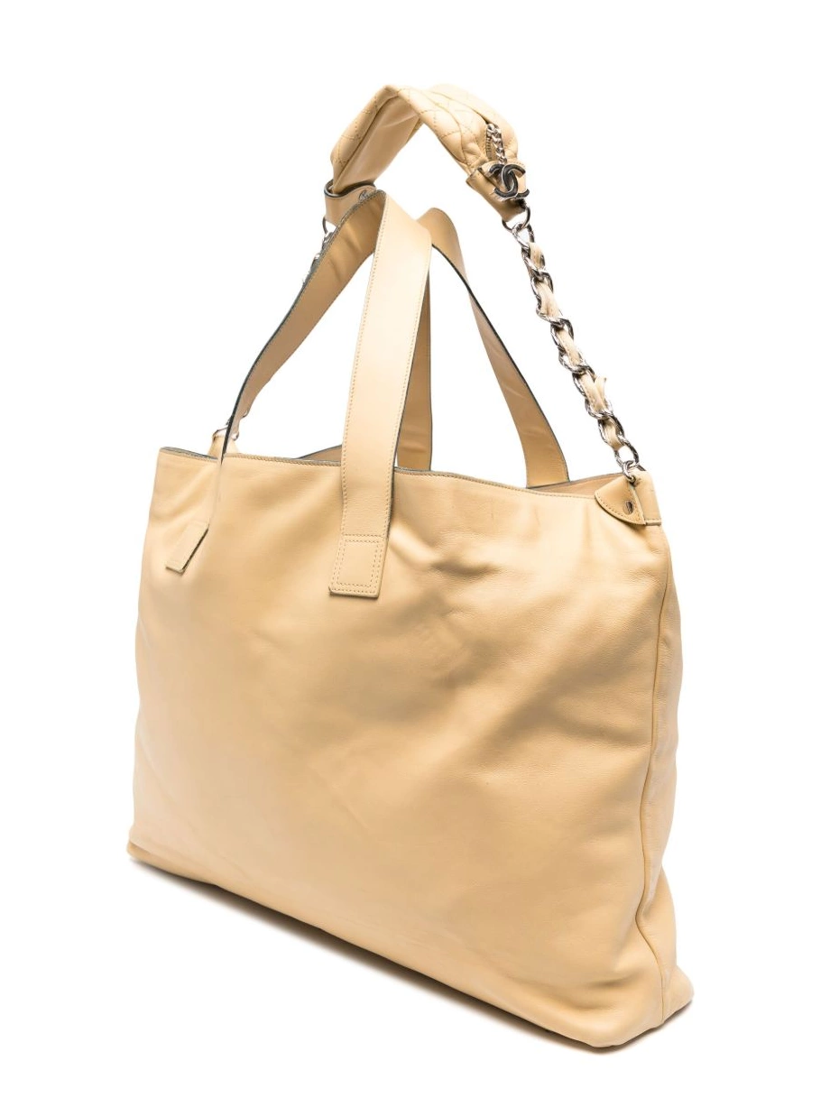 Affordable HOT SALE CHANEL large bag Edgy Women tote leather 0417